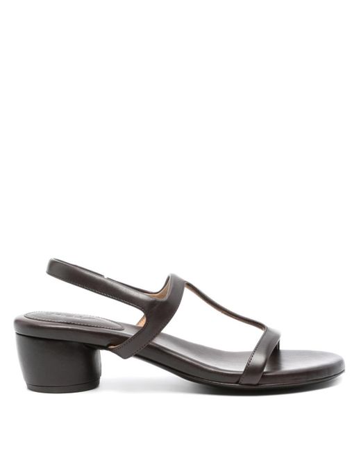 Marsèll Brown 50mm Leather Sandals