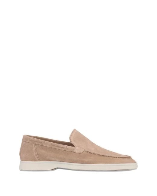 Aurélien Natural Yacht Scalloped-Edge Loafers for men