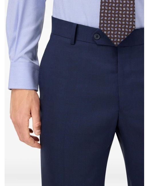 Boggi Blue Prince Of Wales Check-pattern Suit for men
