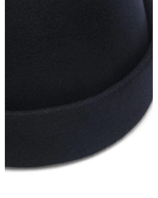 Loro Piana Blue Bonnet Scotty À Bords Roulés for men