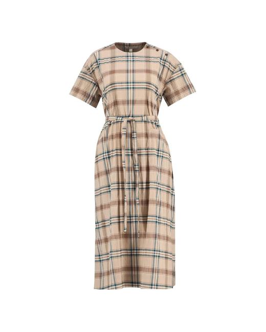 Barbour Natural Gwen Midi Dress