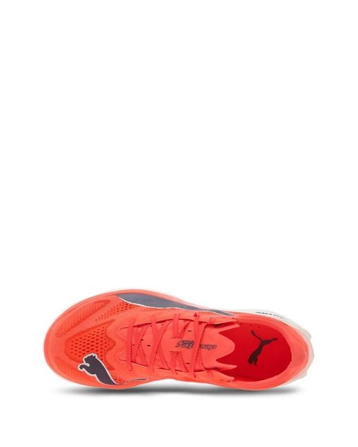PUMA Red Deviate Nitro Elite 4 Running Shoes for men