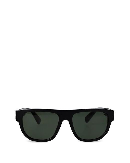 BVLGARI Black Browline Sunglasses