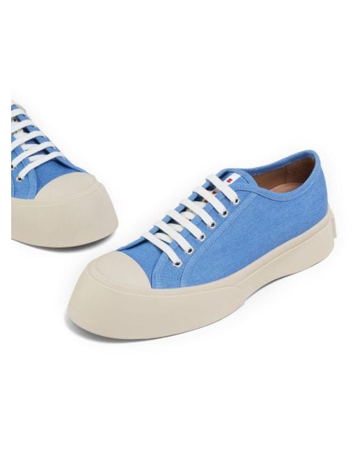 Marni Blue Pablo Canvas Sneakers for men