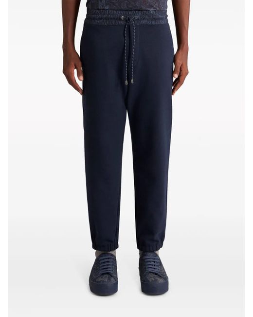 Etro Blue Sweatpants for men