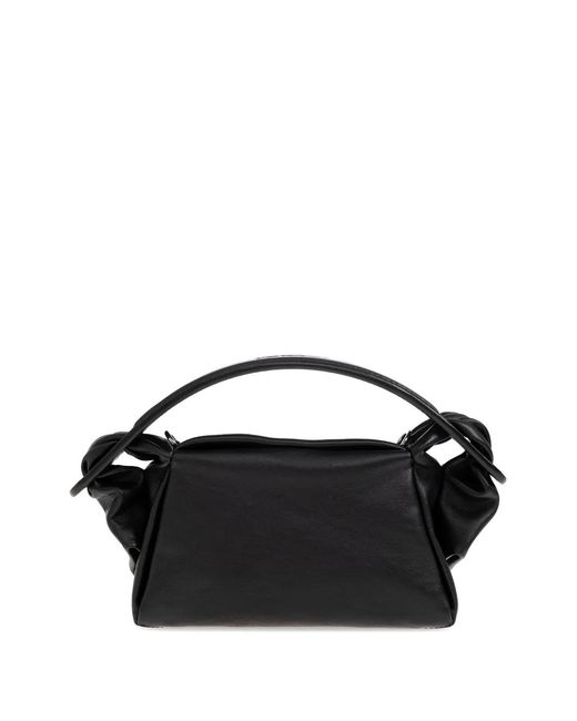 KENZO Black Knotted Handle Tote Bag
