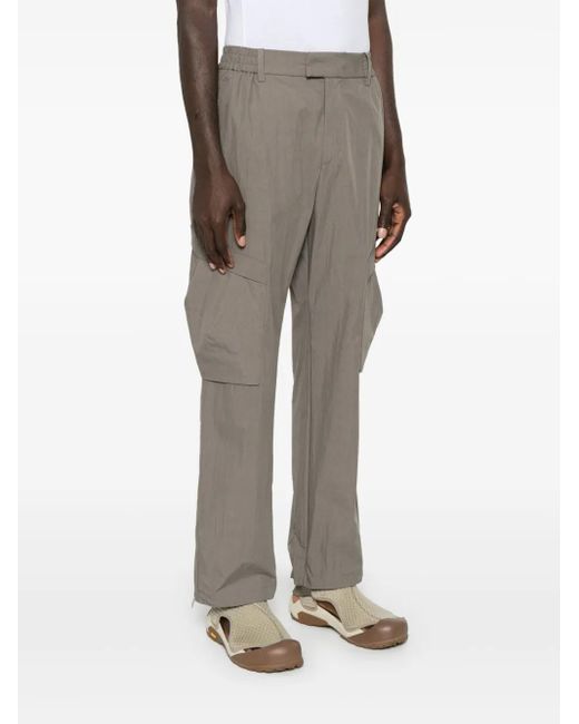 Represent Gray Tech Cargo Pants for men