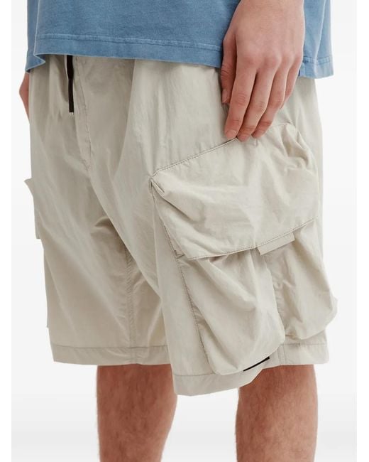 Izzue White Short À Poches Cargo for men