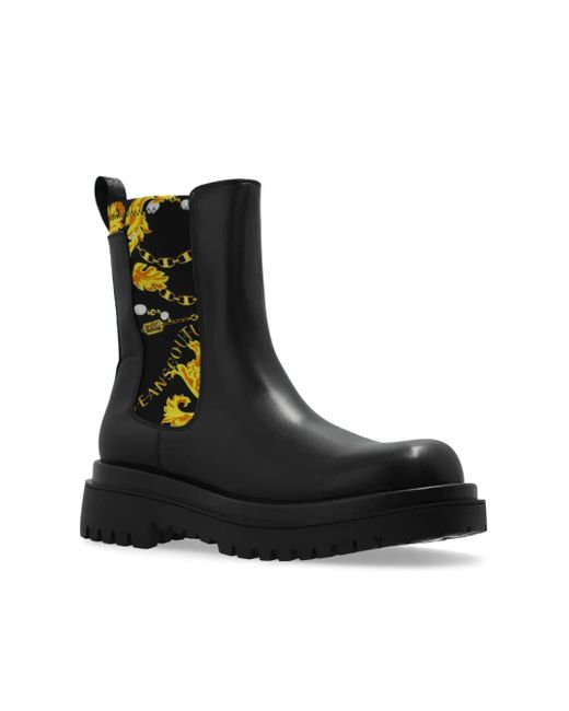 Versace Jeans Couture Black Boots