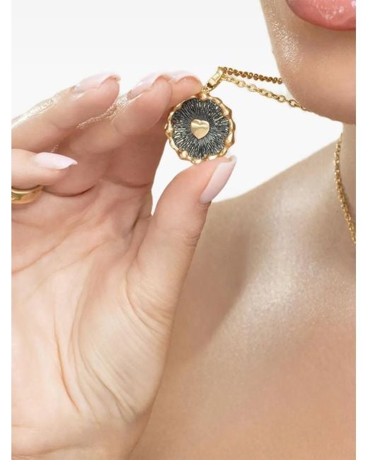 VRAM Metallic Hypha Heart Necklace