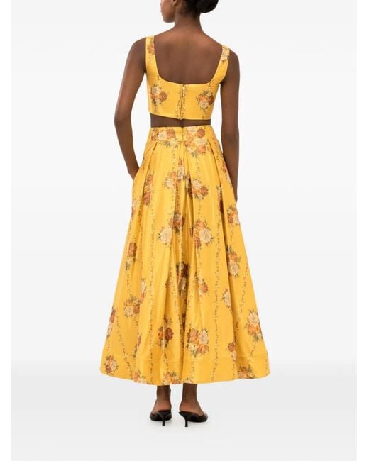 Agua Bendita Yellow Amanda Paramo Top