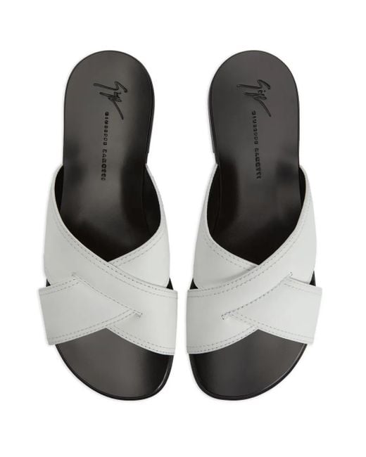 Giuseppe Zanotti White Sandals for men