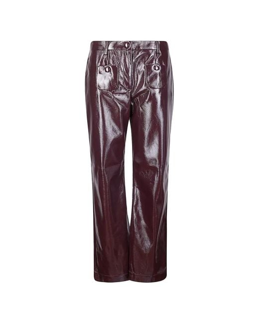 Baum und Pferdgarten Purple Niella Button Trousers