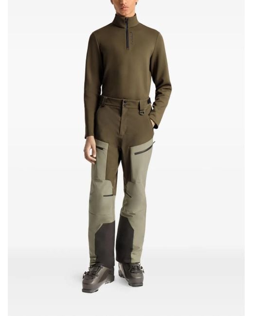 Fusalp Green Timothy Zip-up Top for men