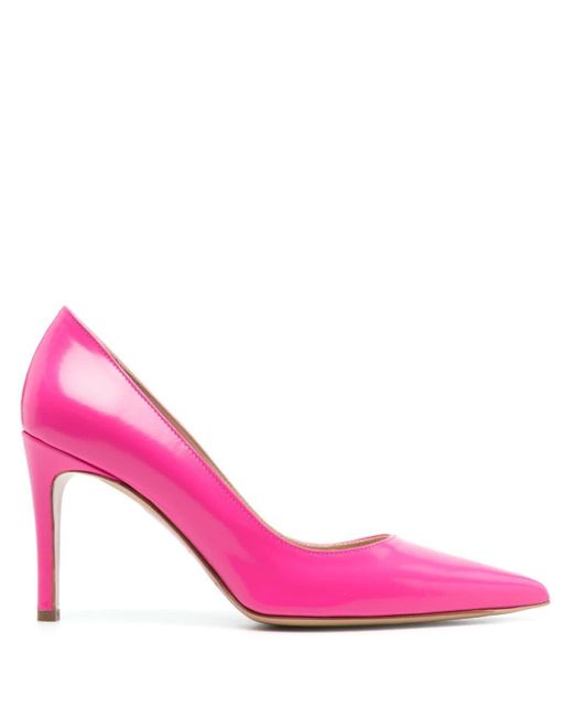 Roberto Festa Pink Lory 80mm Leather Pumps