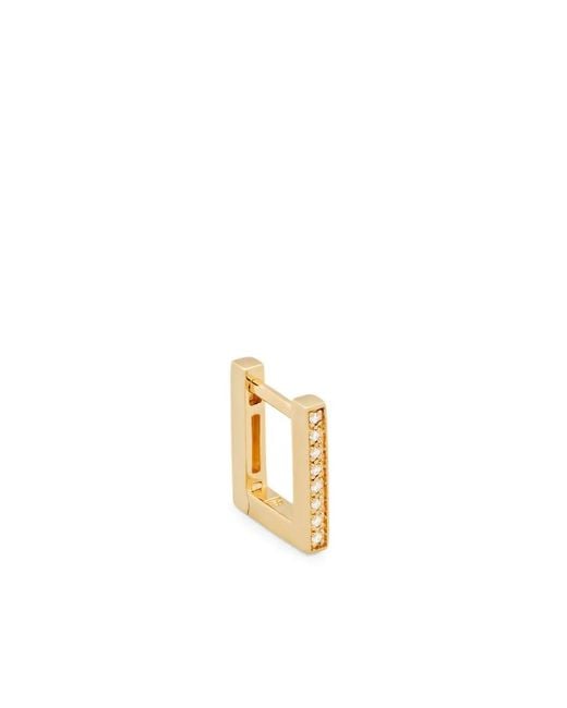Tom Wood White 9Kt Sleek Diamond Earring
