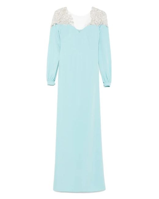 Cristallini Blue Rafaela Gown