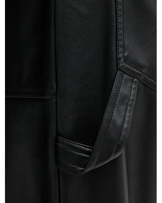 MARC AUREL Black Straight-Leg Trousers