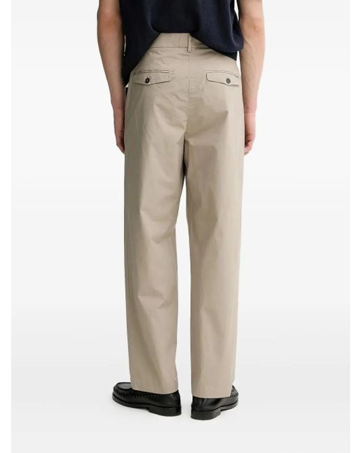 Barena Natural Button-Fastening Trousers for men