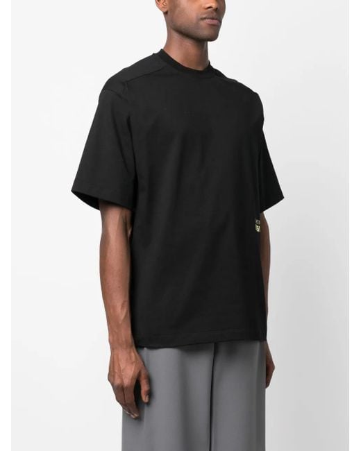 OAMC Black X Nasa Graphic-Print T-Shirt for men