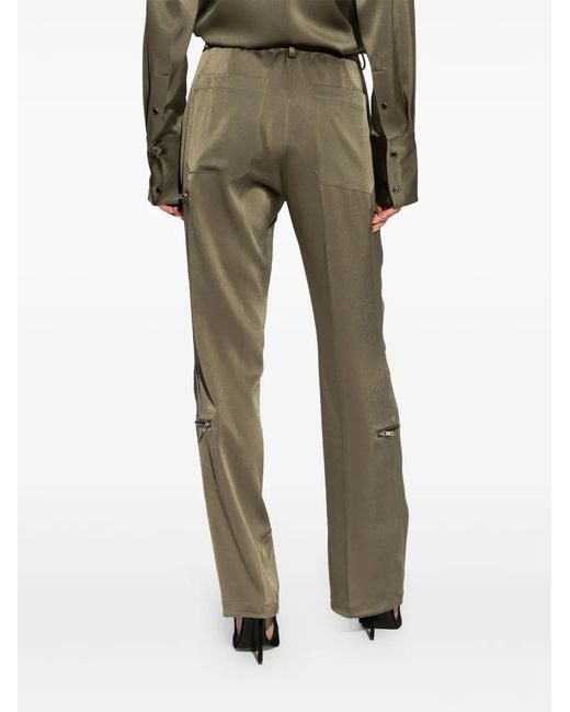 Helmut Lang Green Trousers