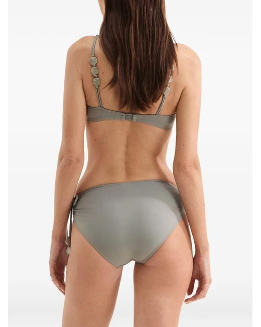 Eres Gray Edina Full-Cup Bikini Top
