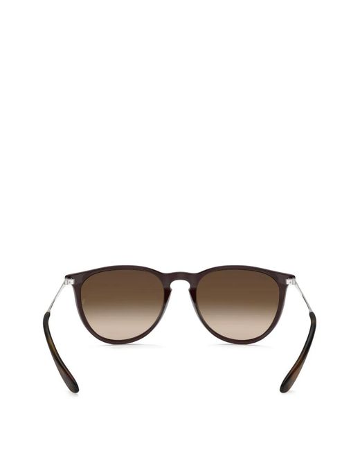 Ray-Ban Gray Lunettes De Soleil Erika Classic À Monture Ronde