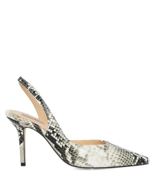 SMILING SHOES Metallic Escarpins Leah À Bride Arrière