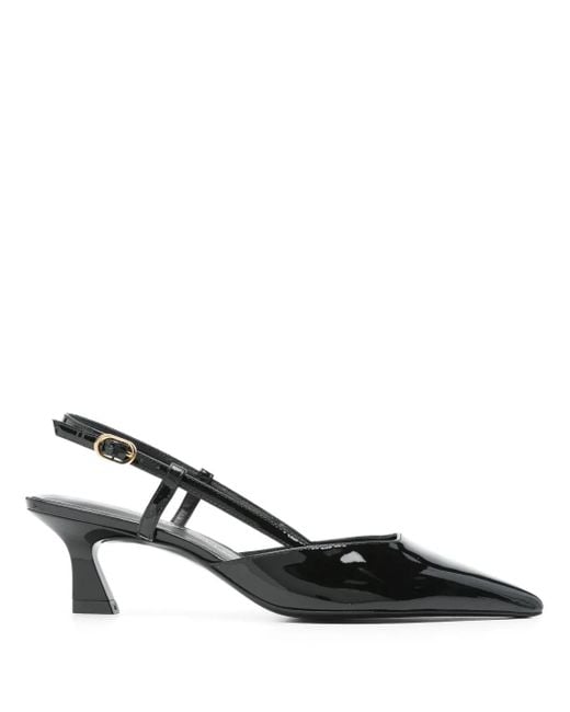Stuart Weitzman Black Vinnie Pumps 55mm