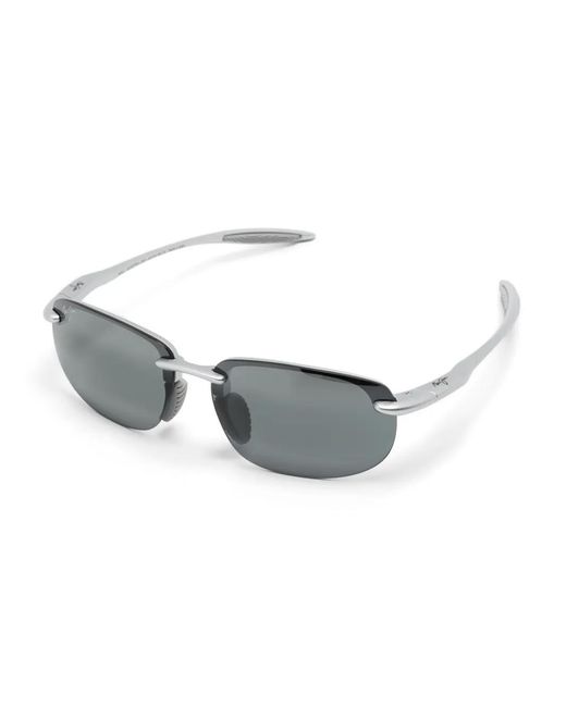 Maui Jim Gray Rectangle-Frame Sunglasses