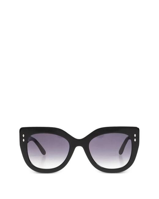 Isabel Marant Black Cat-Eye Sunglasses