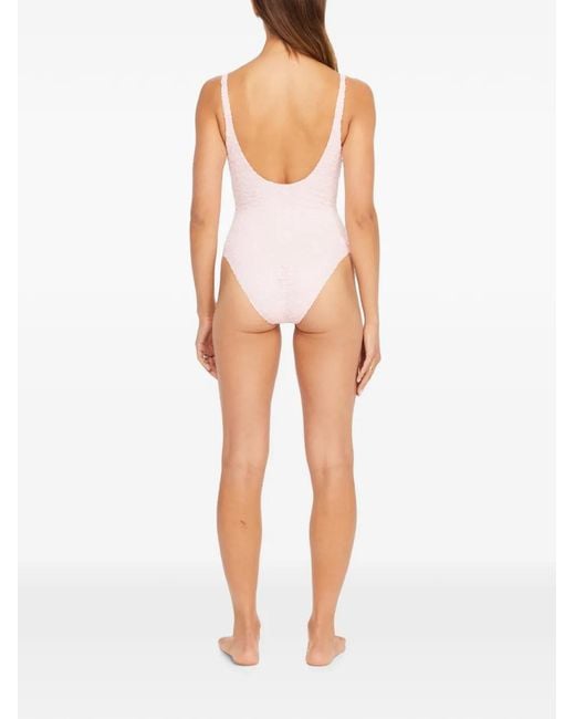 The Upside Pink Pointe Scoop-Neck Bodysuit
