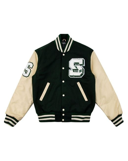 Stadium Goods Letterman "green" Varsity Jacket