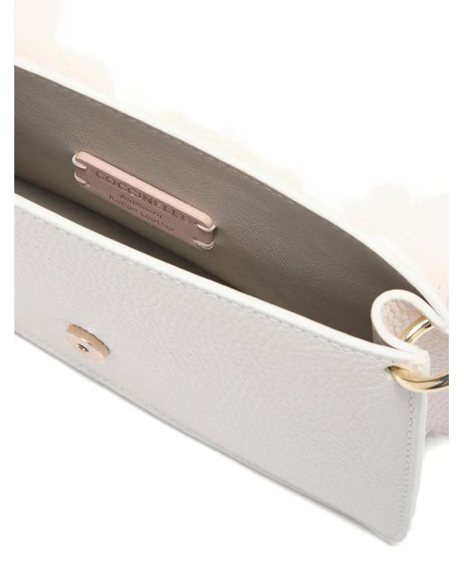 Coccinelle White C-Me Cross Body Bag