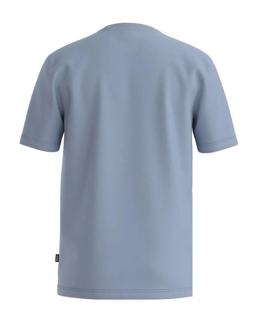 Boss Blue Logo T-Shirt for men