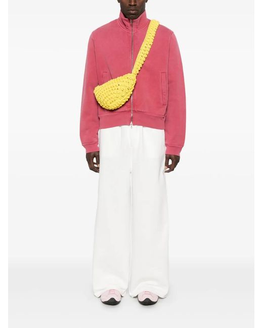 Marni White Jersey Track Pants for men