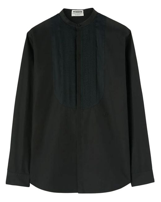 Jil Sander Black Wednesday P.M. Cotton Shirt