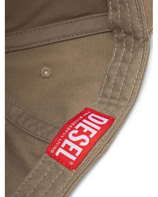 DIESEL Multicolor Logo-Patch Cap for men