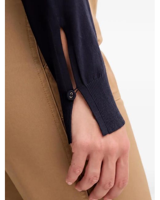 Benetton Natural Cuffed Trousers