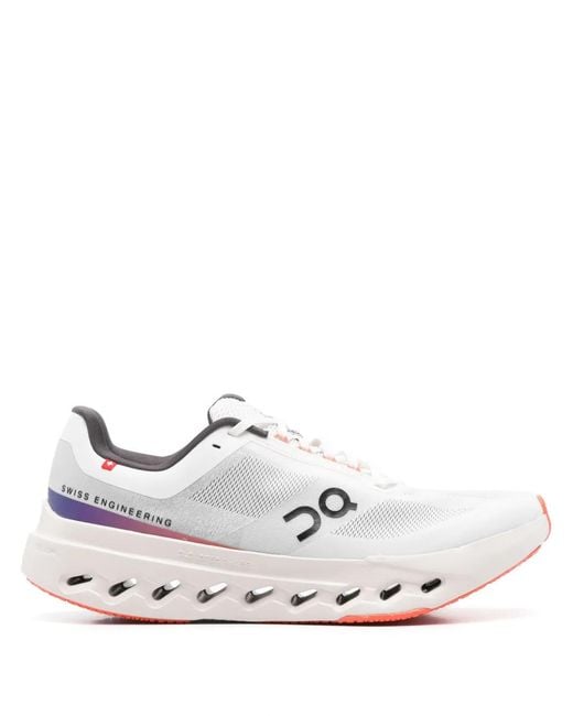On Shoes White Cloudsurf Next Sneakers
