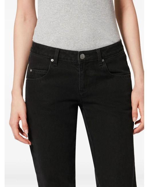 Isabel Marant Black Denala Flared Jeans