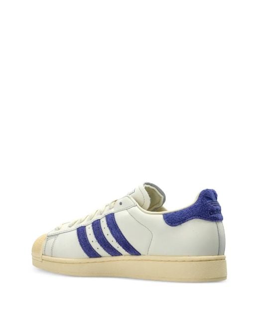 Adidas Blue Superstar Ii Shell-Toe Sneakers for men