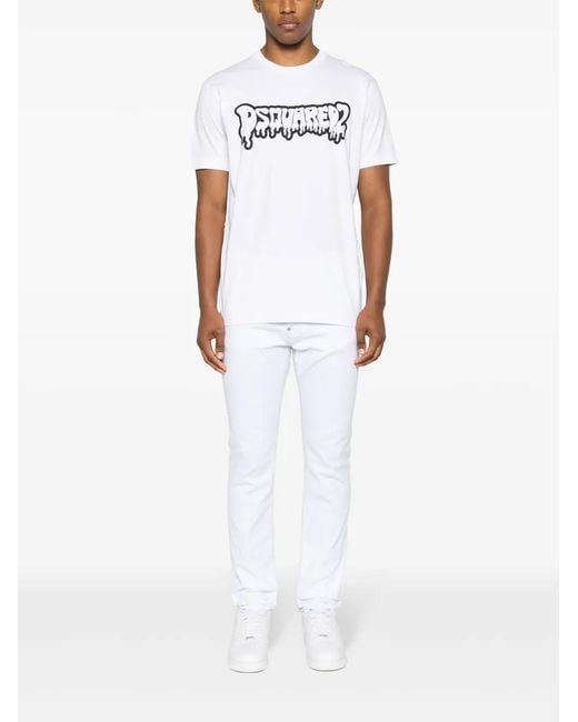 DSquared² White Cool Guy Jean for men
