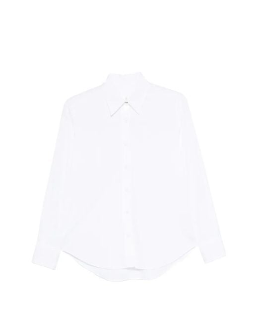 Trame Auree White Frida Button-Up Shirt
