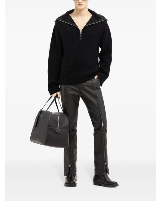 Courreges Black Sweaters for men