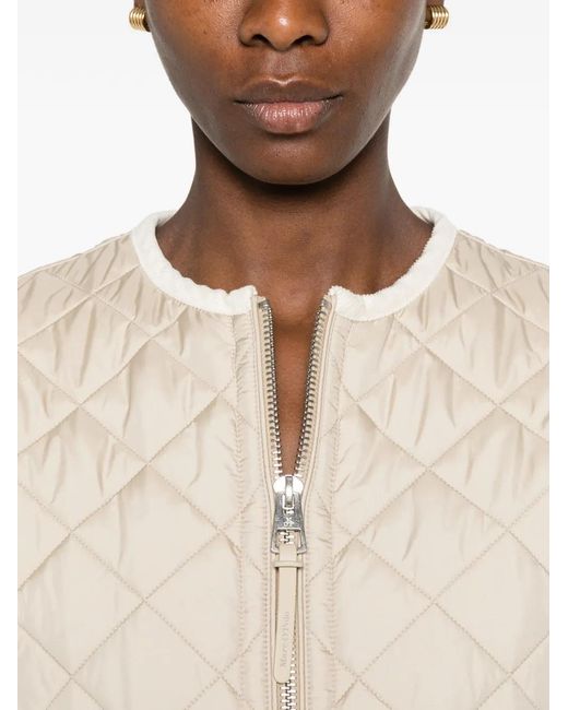 Marc O' Polo Natural Quilted Hooded Jacket