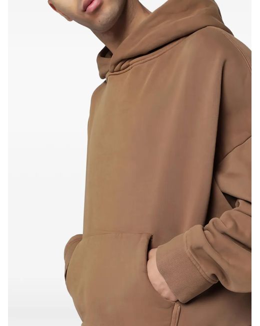 Entire studios Brown Cotton Hoodie for men