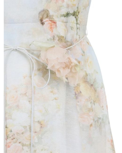 Zimmermann Memento フローラル ドレス White