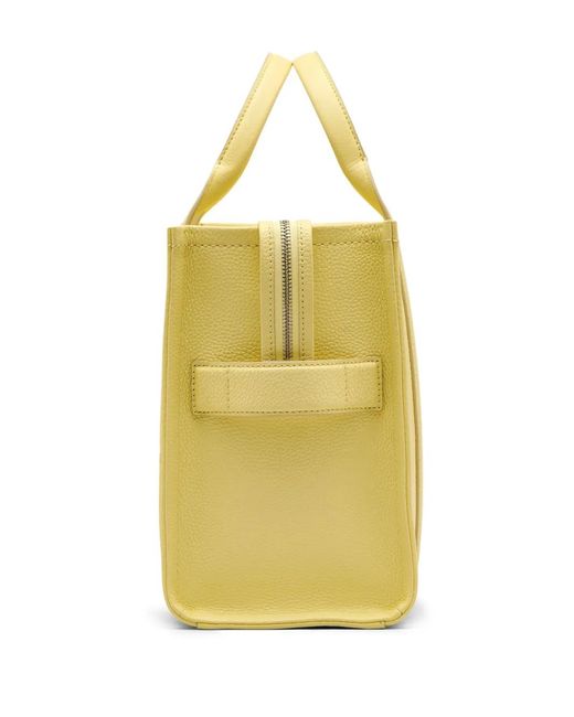 Marc Jacobs Yellow Medium The Leather Tote Bag