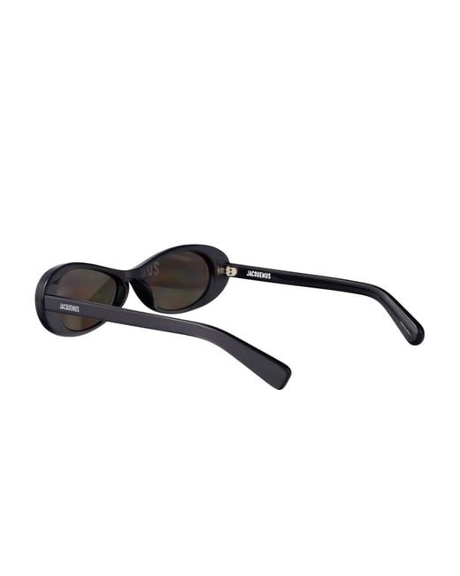 Jacquemus Gray Oval-Frame Sunglasses